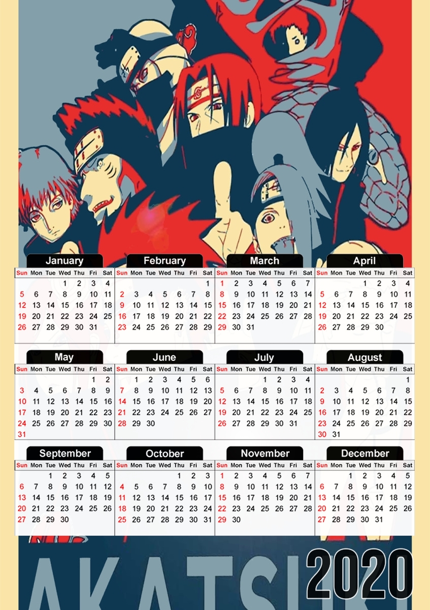 Akatsuki propaganda für A3 Fotokalender 30x43cm