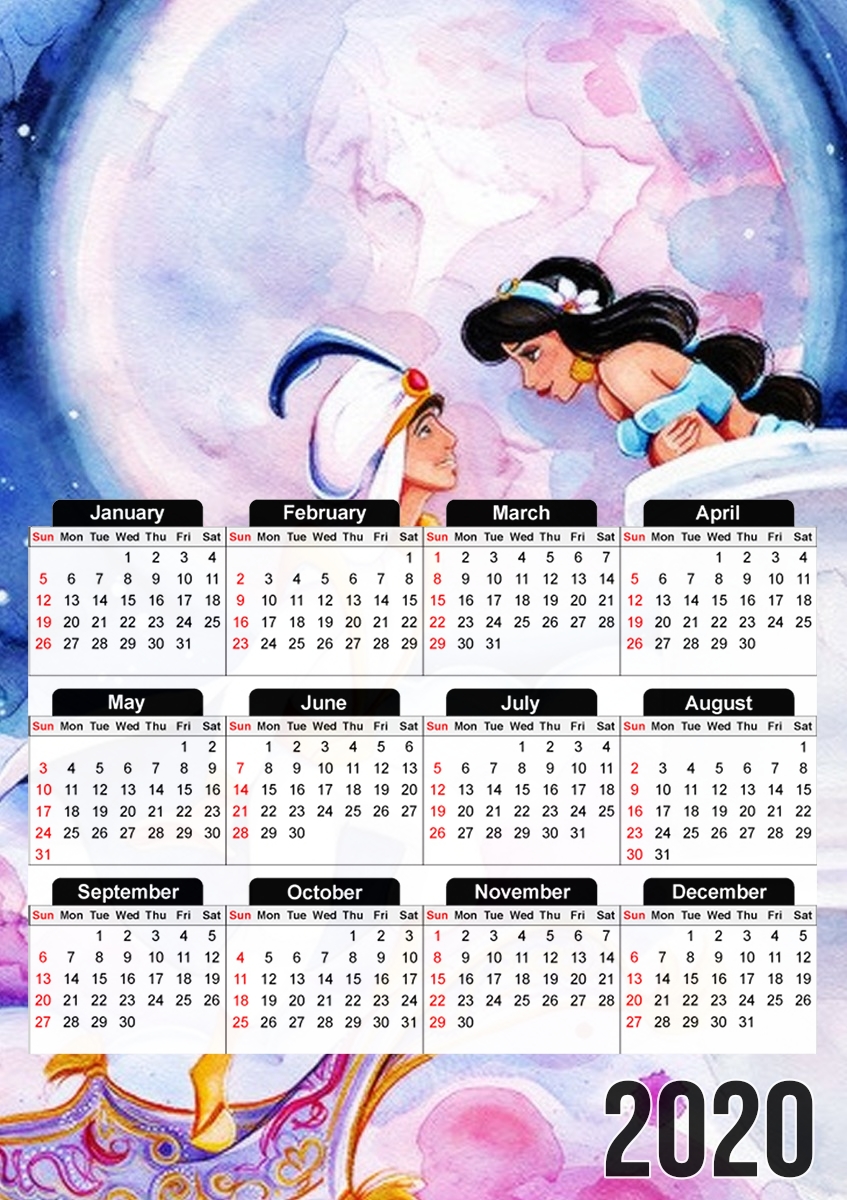 Aladdin Whole New World für A3 Fotokalender 30x43cm