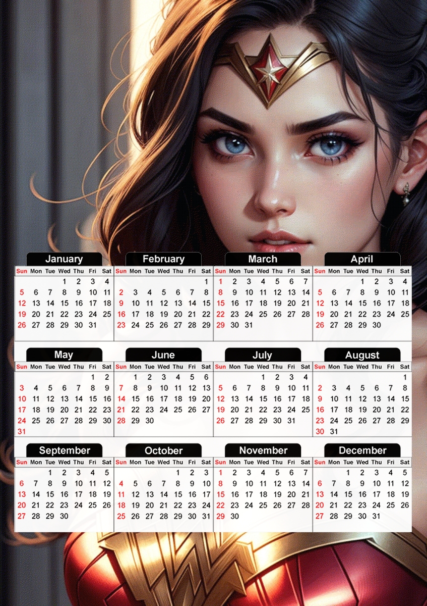 Amazona für A3 Fotokalender 30x43cm