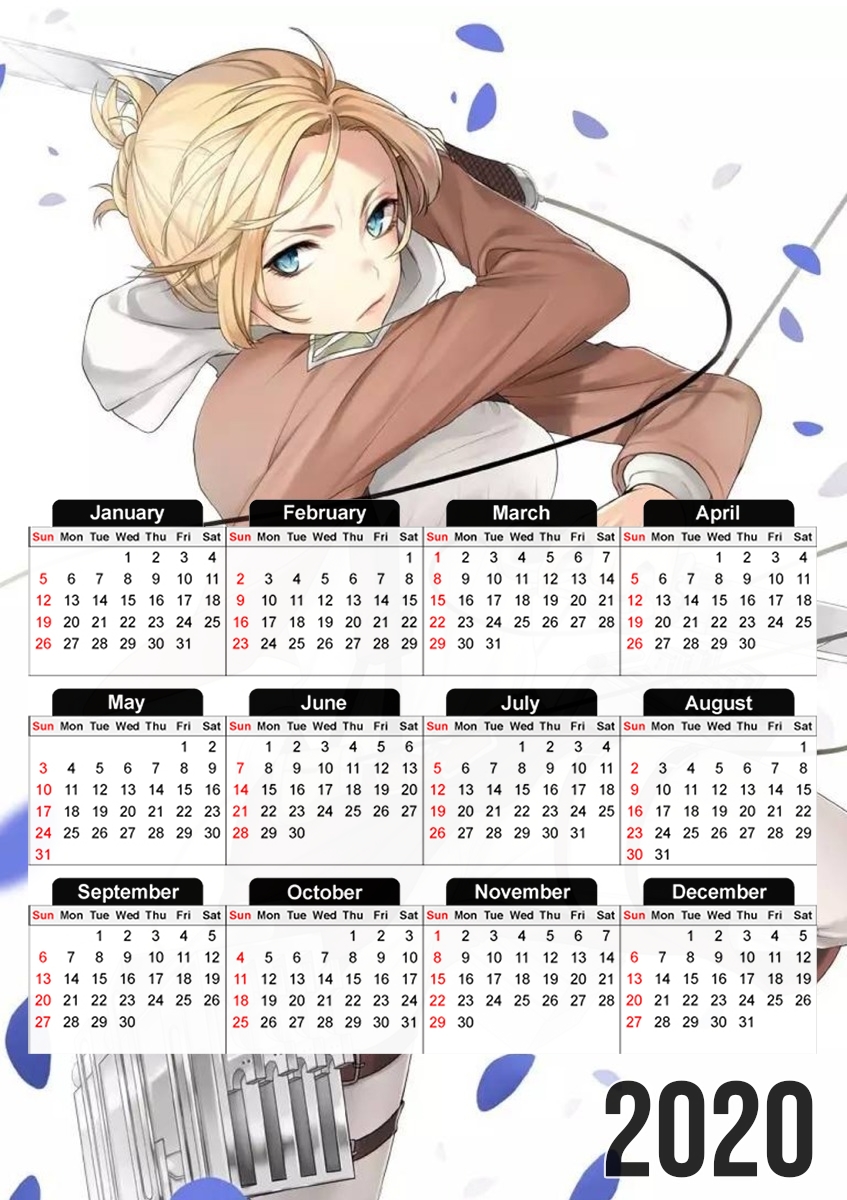 Annie Leonhart für A3 Fotokalender 30x43cm