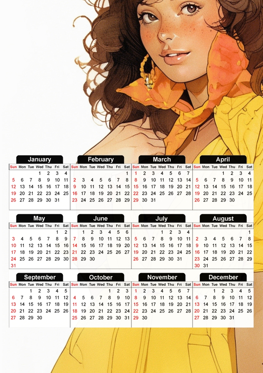 April für A3 Fotokalender 30x43cm