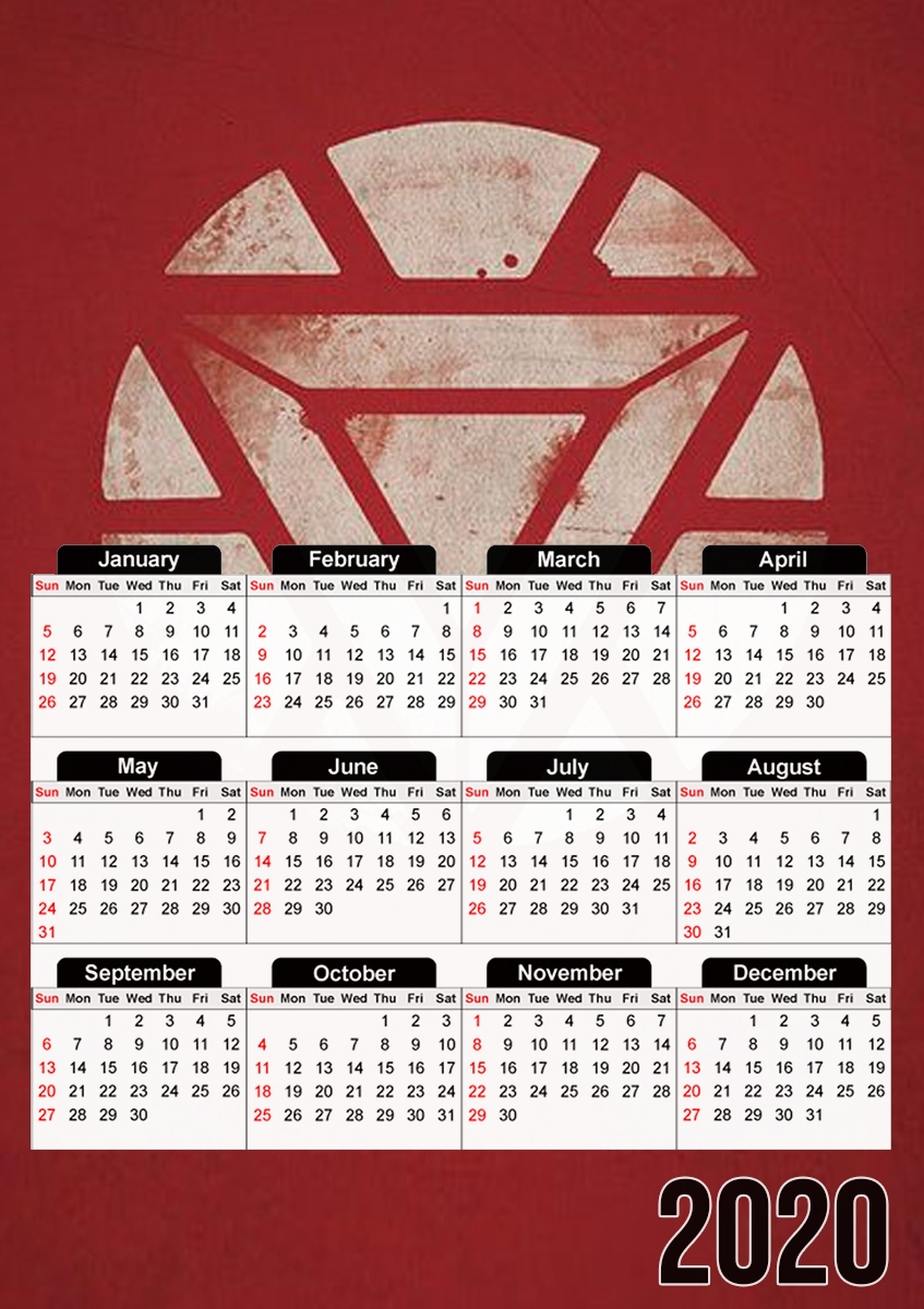 Arc reactor für A3 Fotokalender 30x43cm