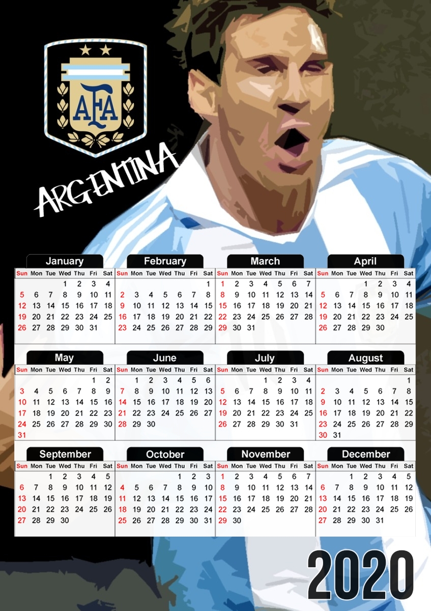 Argentina Foot 2014 für A3 Fotokalender 30x43cm