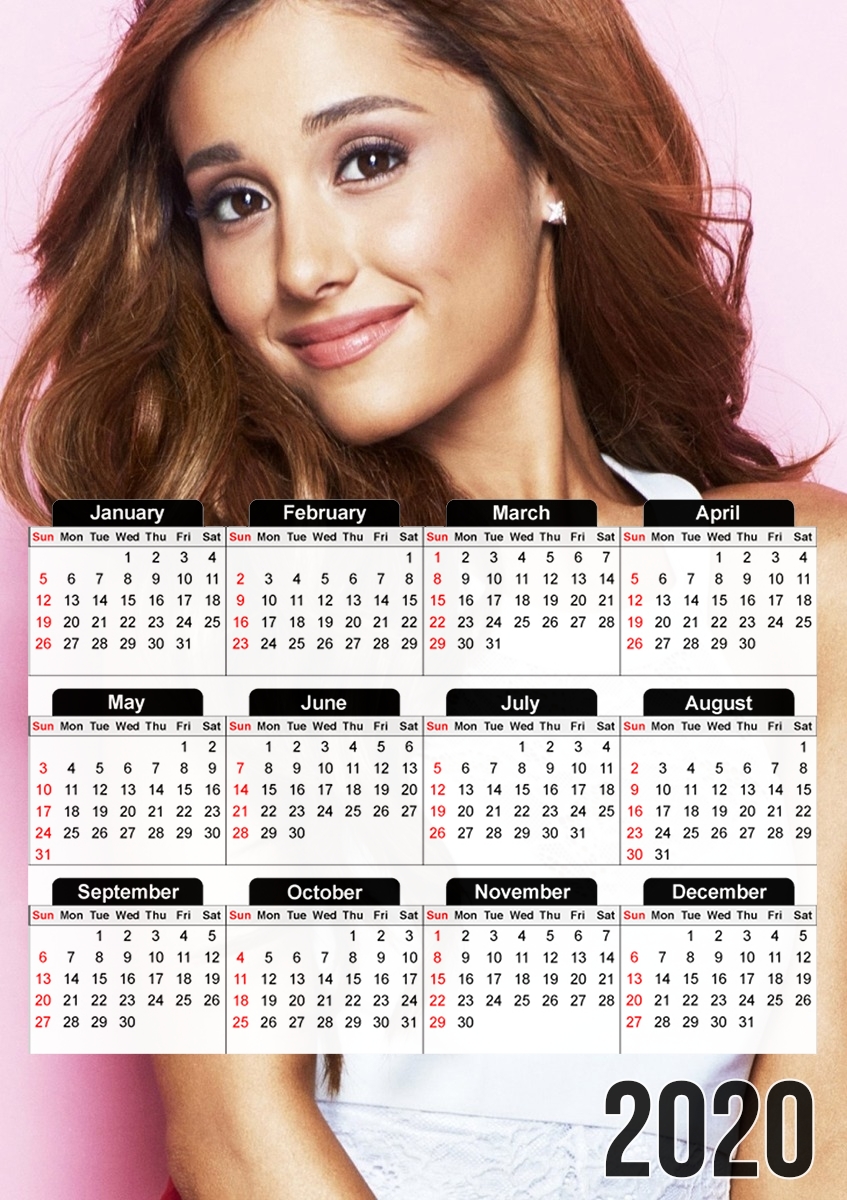 Ariana Grande für A3 Fotokalender 30x43cm