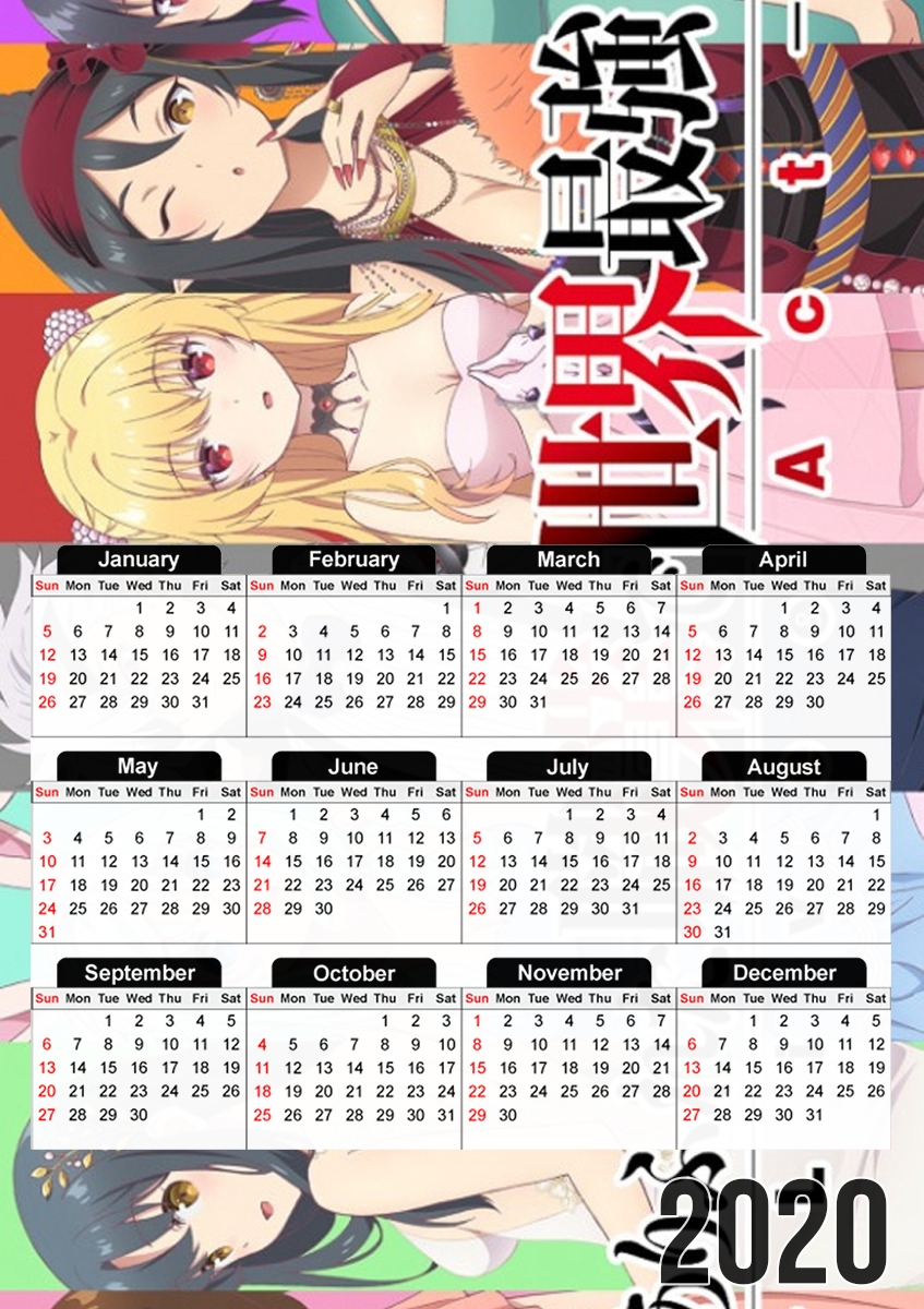 arifureta für A3 Fotokalender 30x43cm