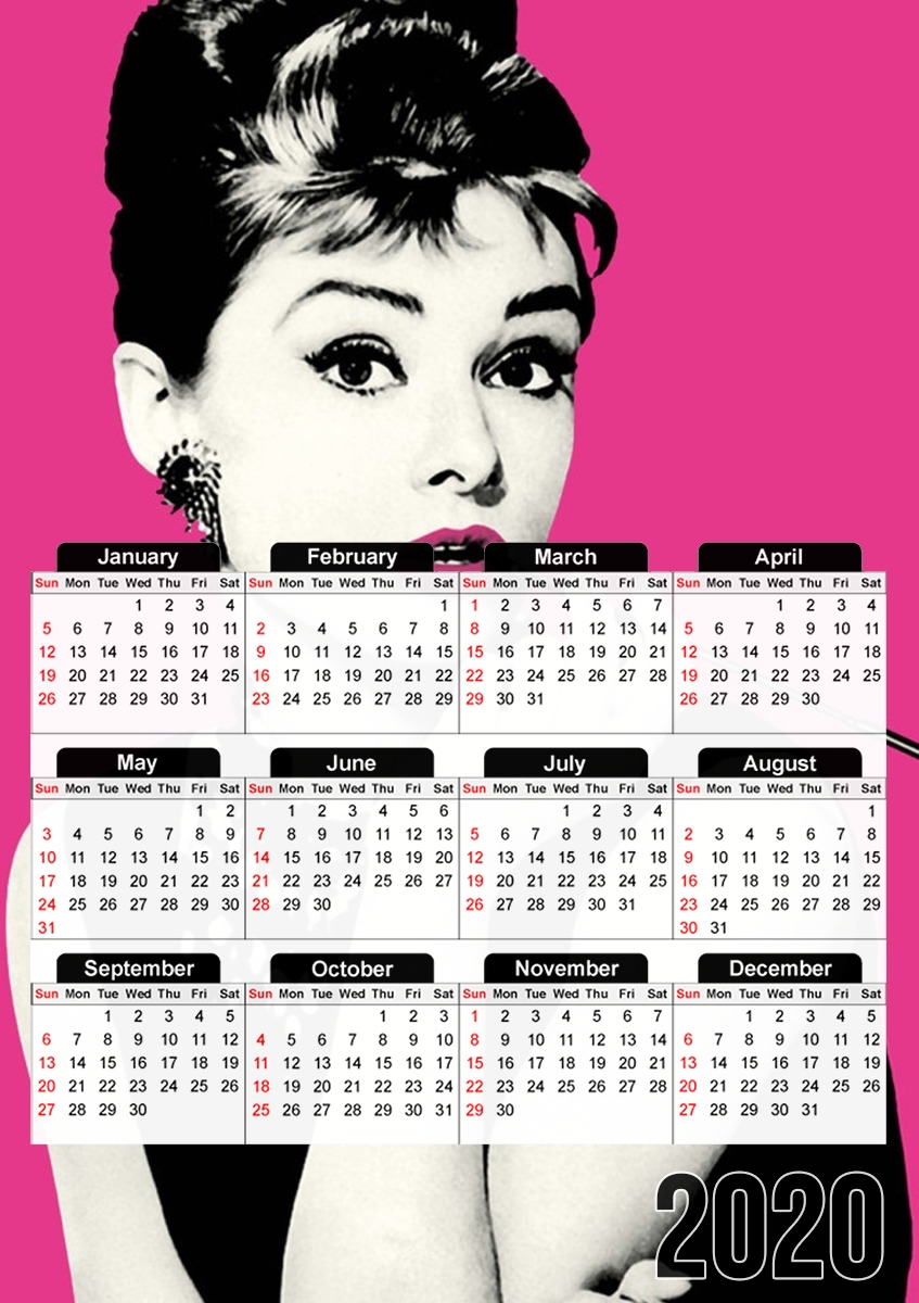 audrey hepburn für A3 Fotokalender 30x43cm