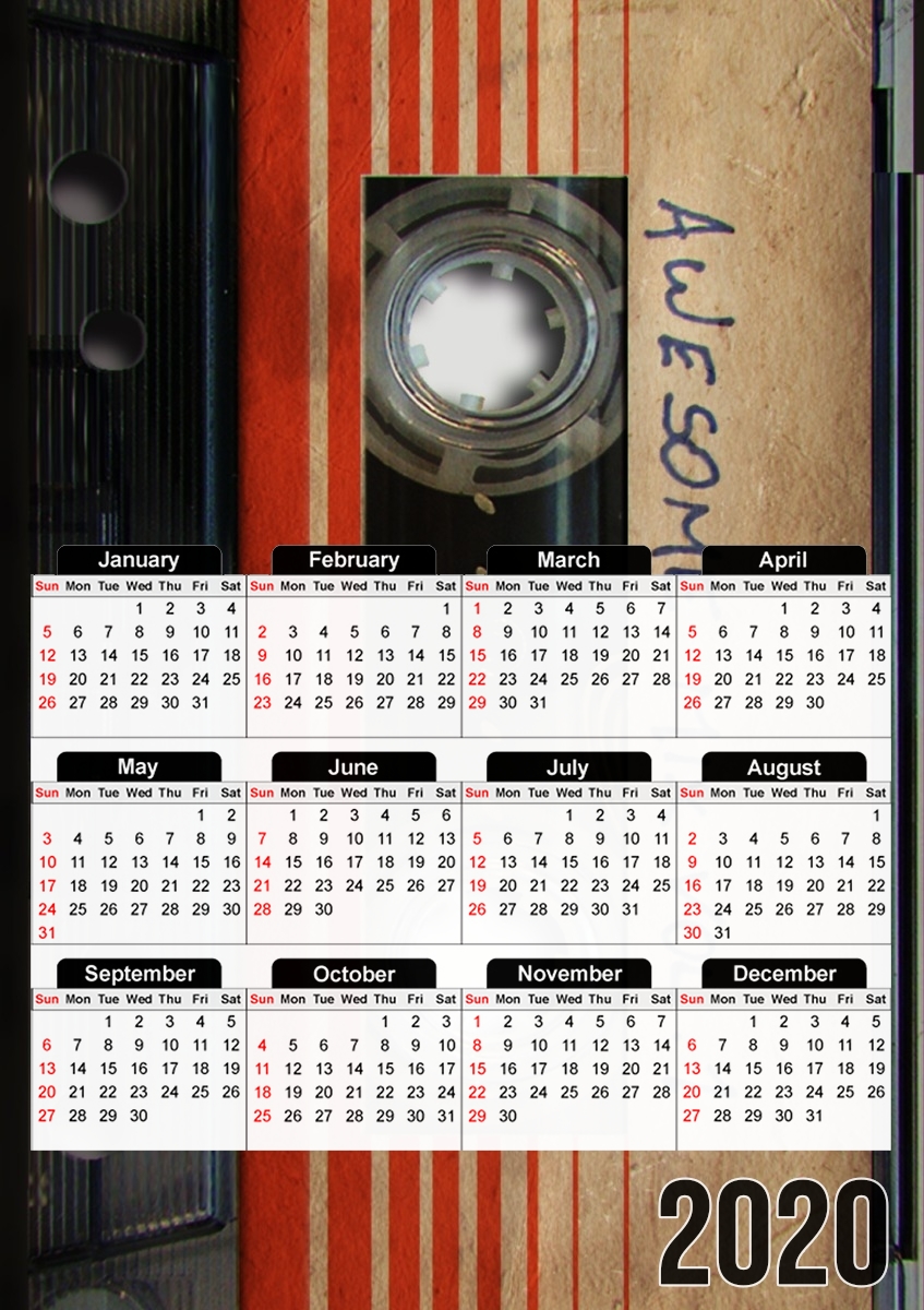 Awesome Mix Replica für A3 Fotokalender 30x43cm