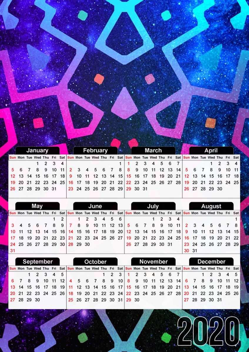 Aztec Galaxy für A3 Fotokalender 30x43cm