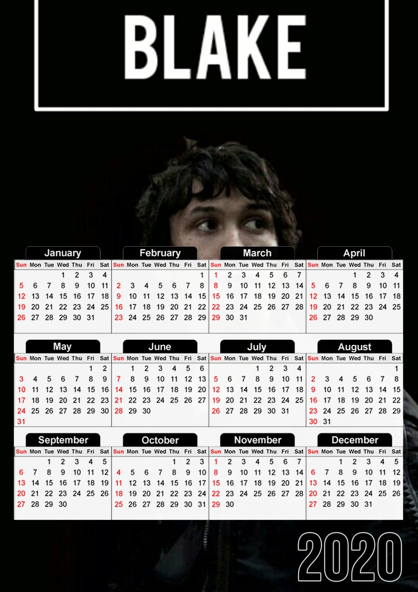 Bellamy blake für A3 Fotokalender 30x43cm