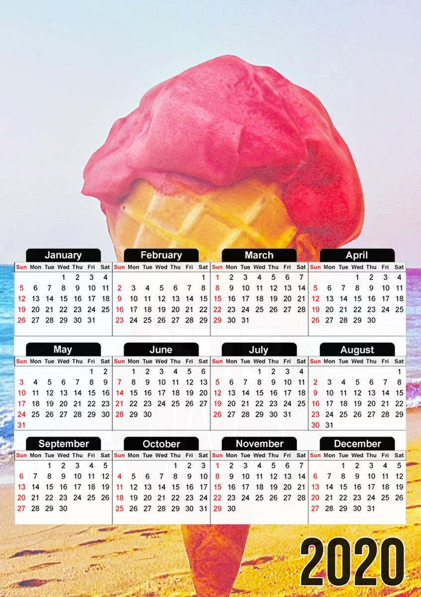 Big Ice Cream für A3 Fotokalender 30x43cm