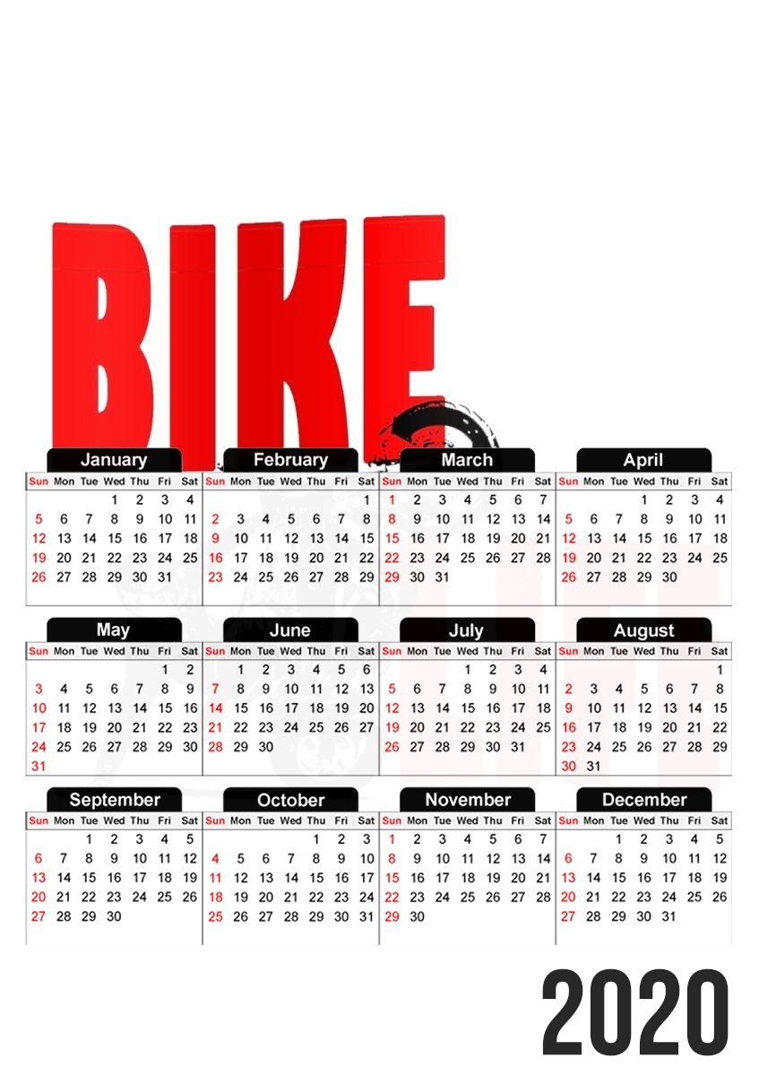 Bikelife für A3 Fotokalender 30x43cm