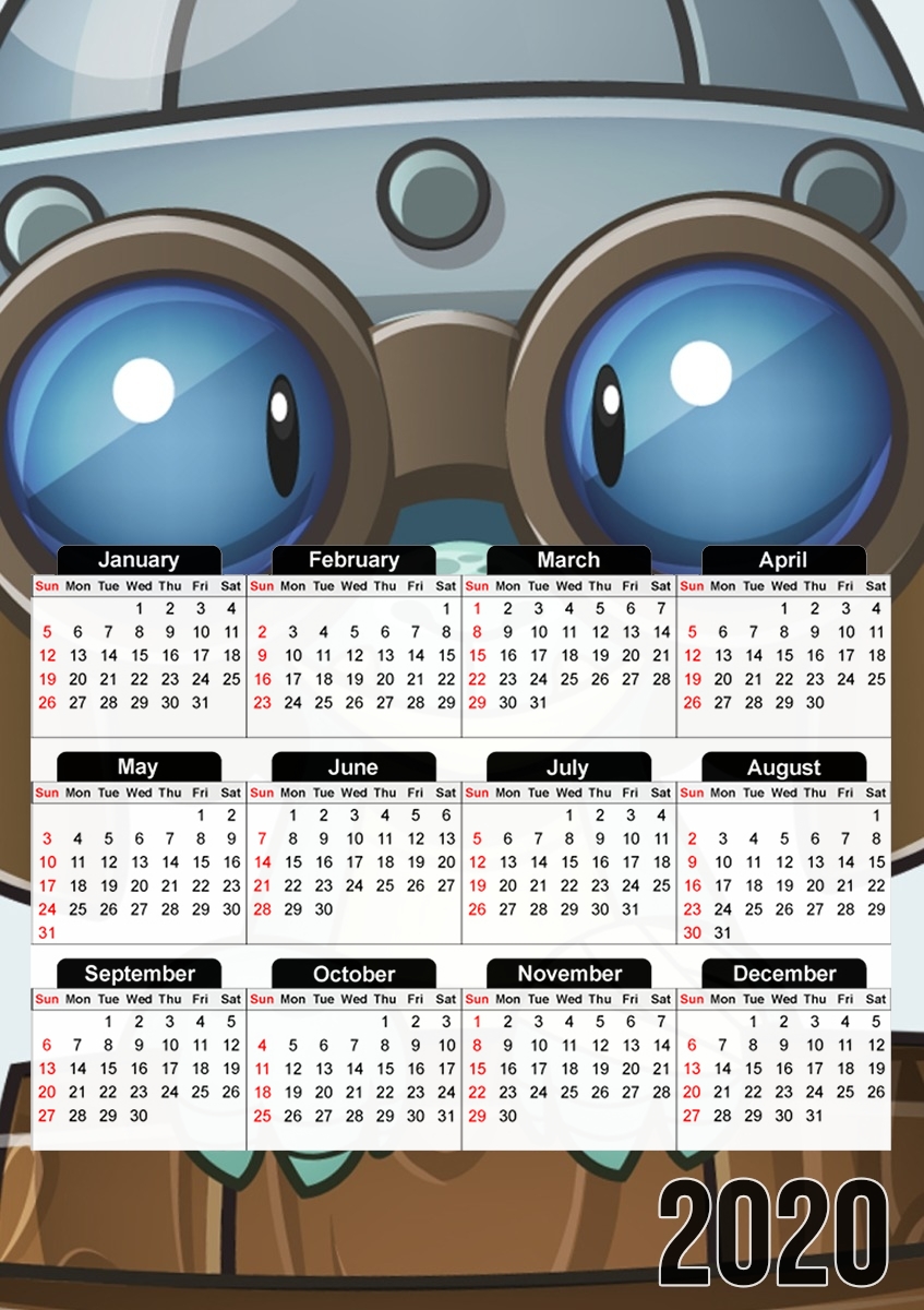 BOOPY für A3 Fotokalender 30x43cm