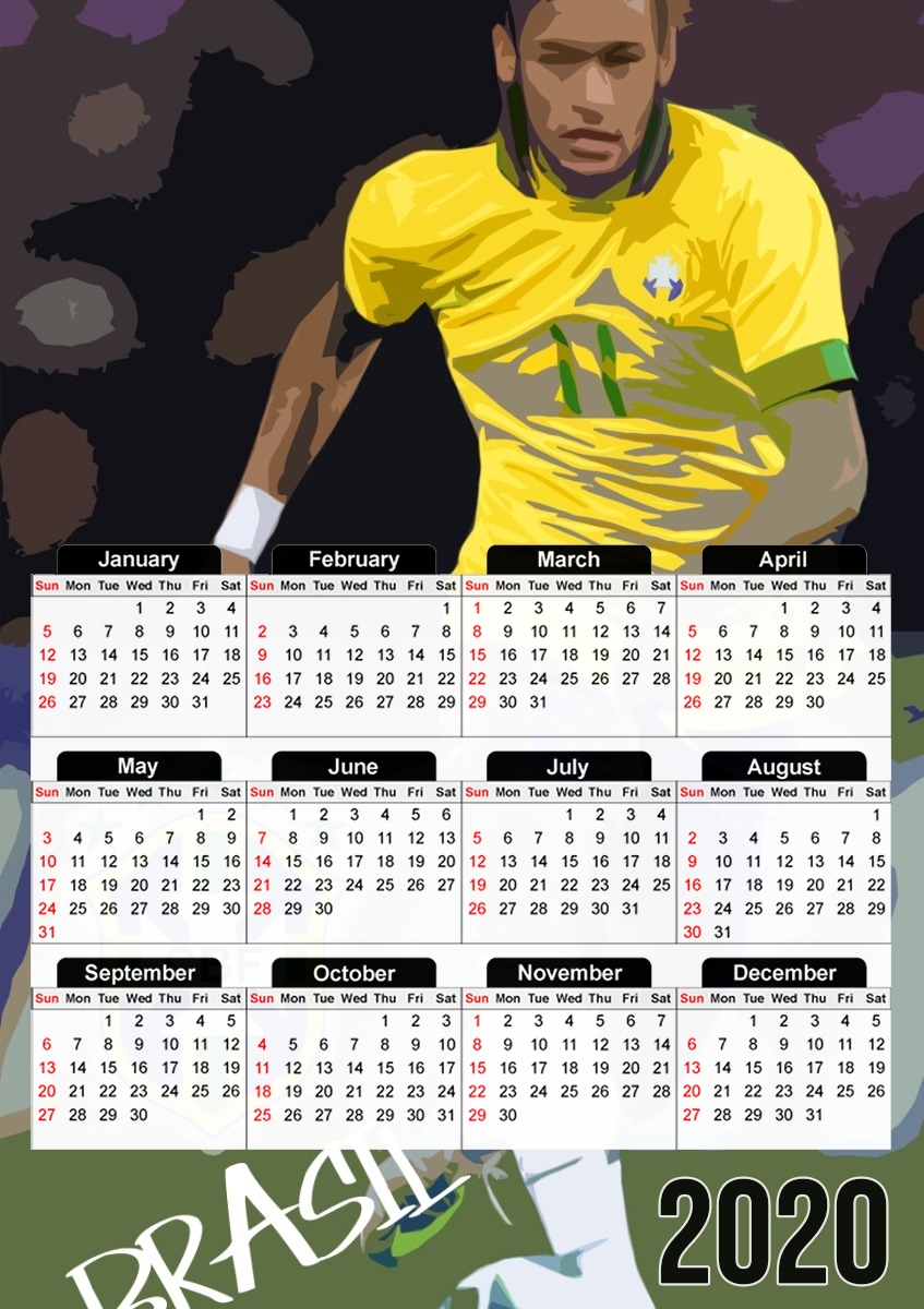 Brazil Foot 2014 für A3 Fotokalender 30x43cm