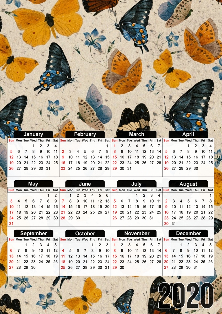 Butterflies I für A3 Fotokalender 30x43cm