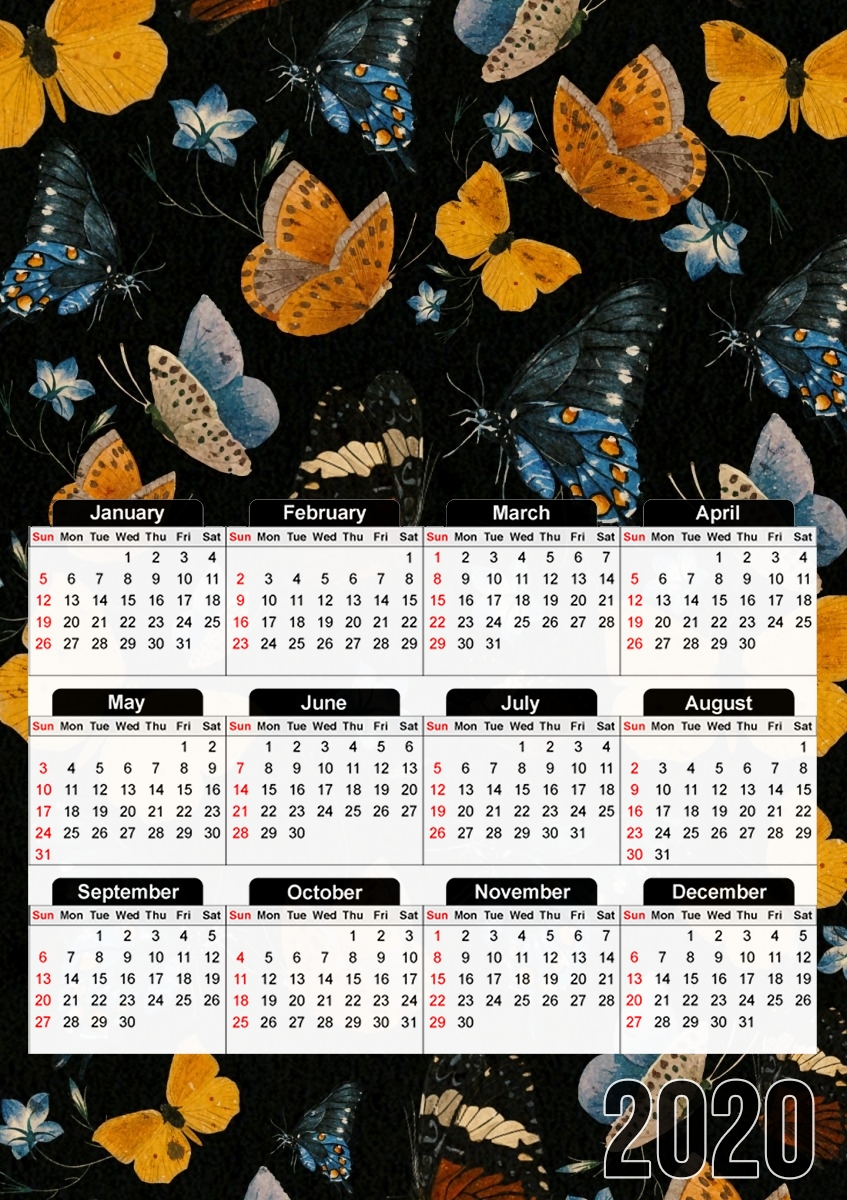 Butterflies II für A3 Fotokalender 30x43cm