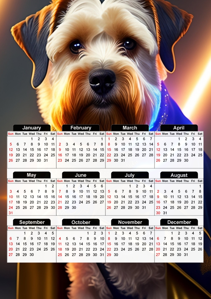 Cairn terrier für A3 Fotokalender 30x43cm