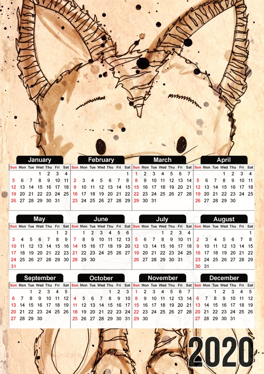 Calcifer für A3 Fotokalender 30x43cm