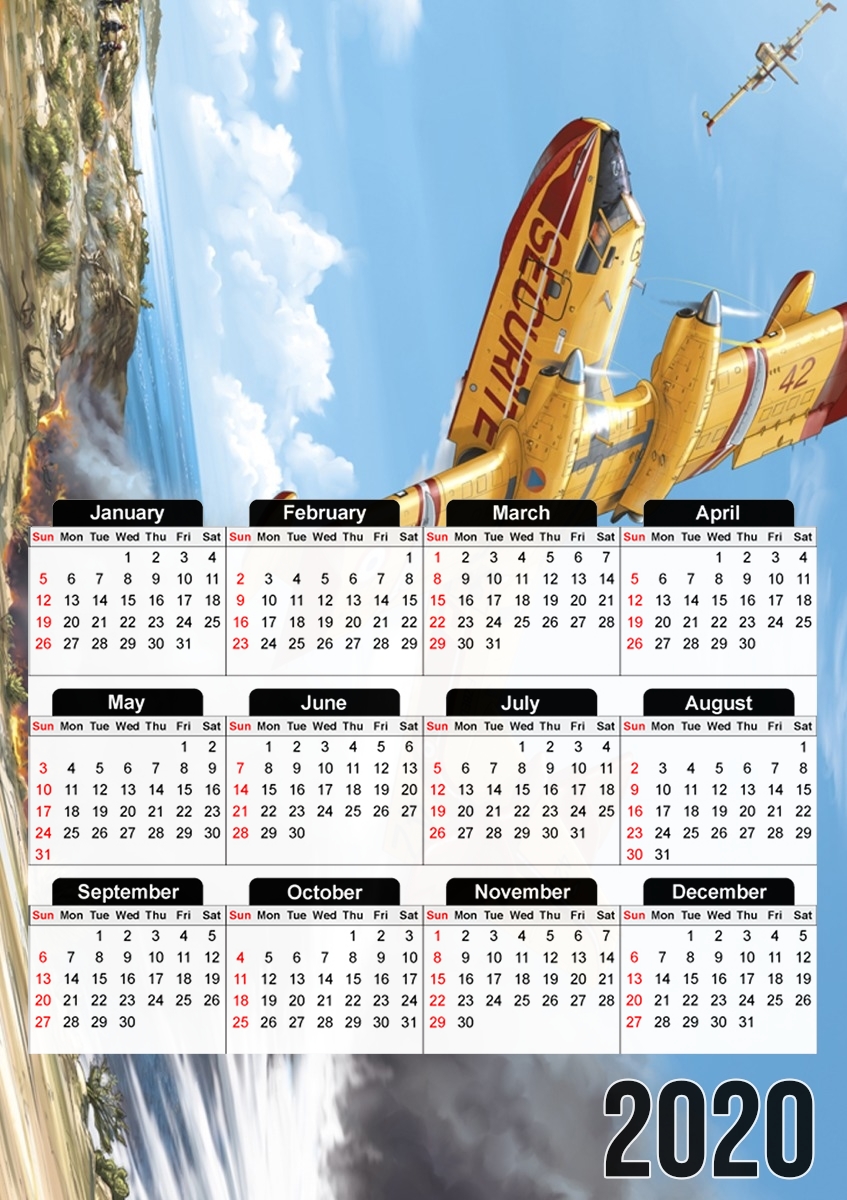 Canadair für A3 Fotokalender 30x43cm