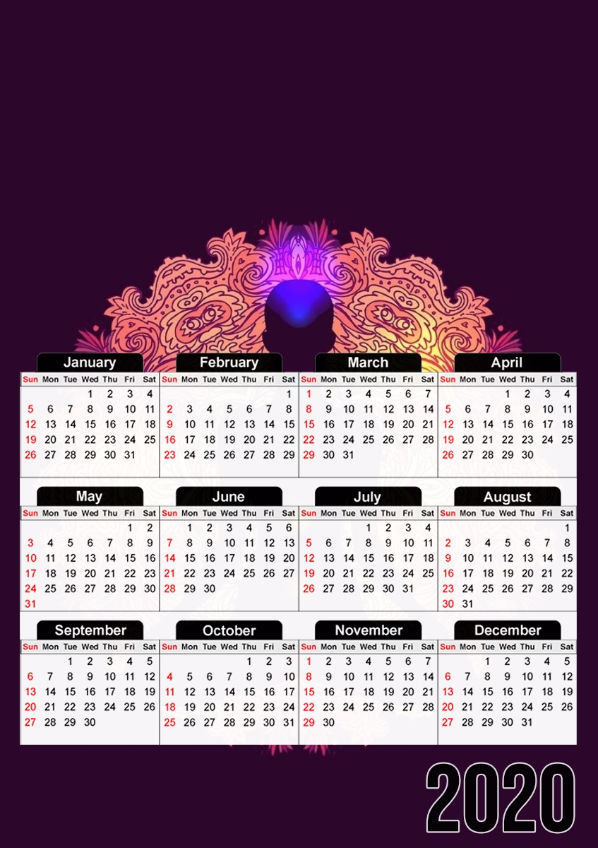 Chakra Healing für A3 Fotokalender 30x43cm