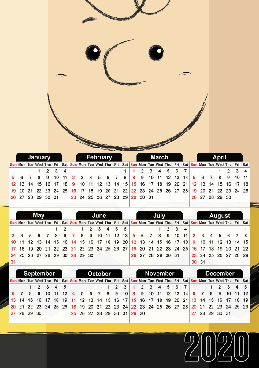 Charlie brown box für A3 Fotokalender 30x43cm