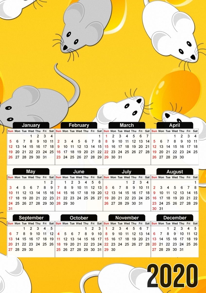 cheese and mice für A3 Fotokalender 30x43cm