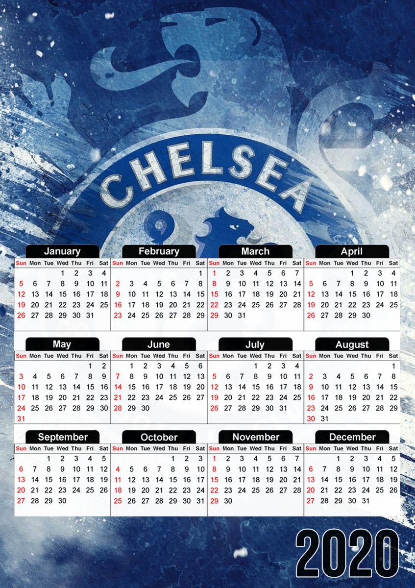 Chelsea London Club für A3 Fotokalender 30x43cm