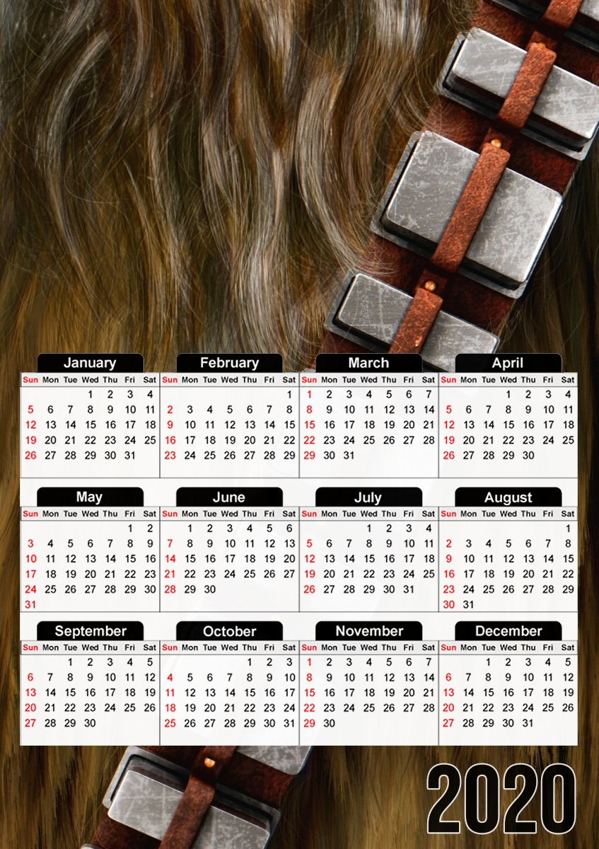 Chewie für A3 Fotokalender 30x43cm