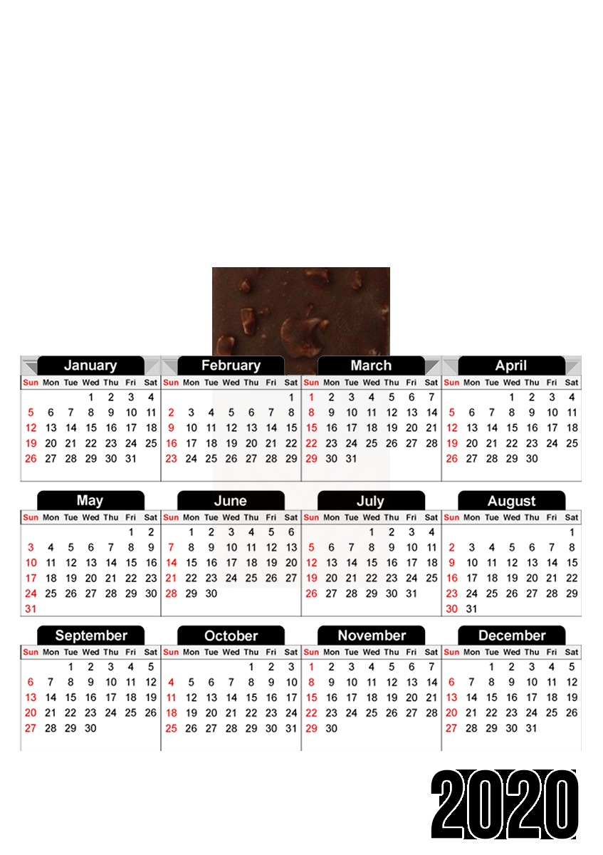 Chocolate Ice für A3 Fotokalender 30x43cm