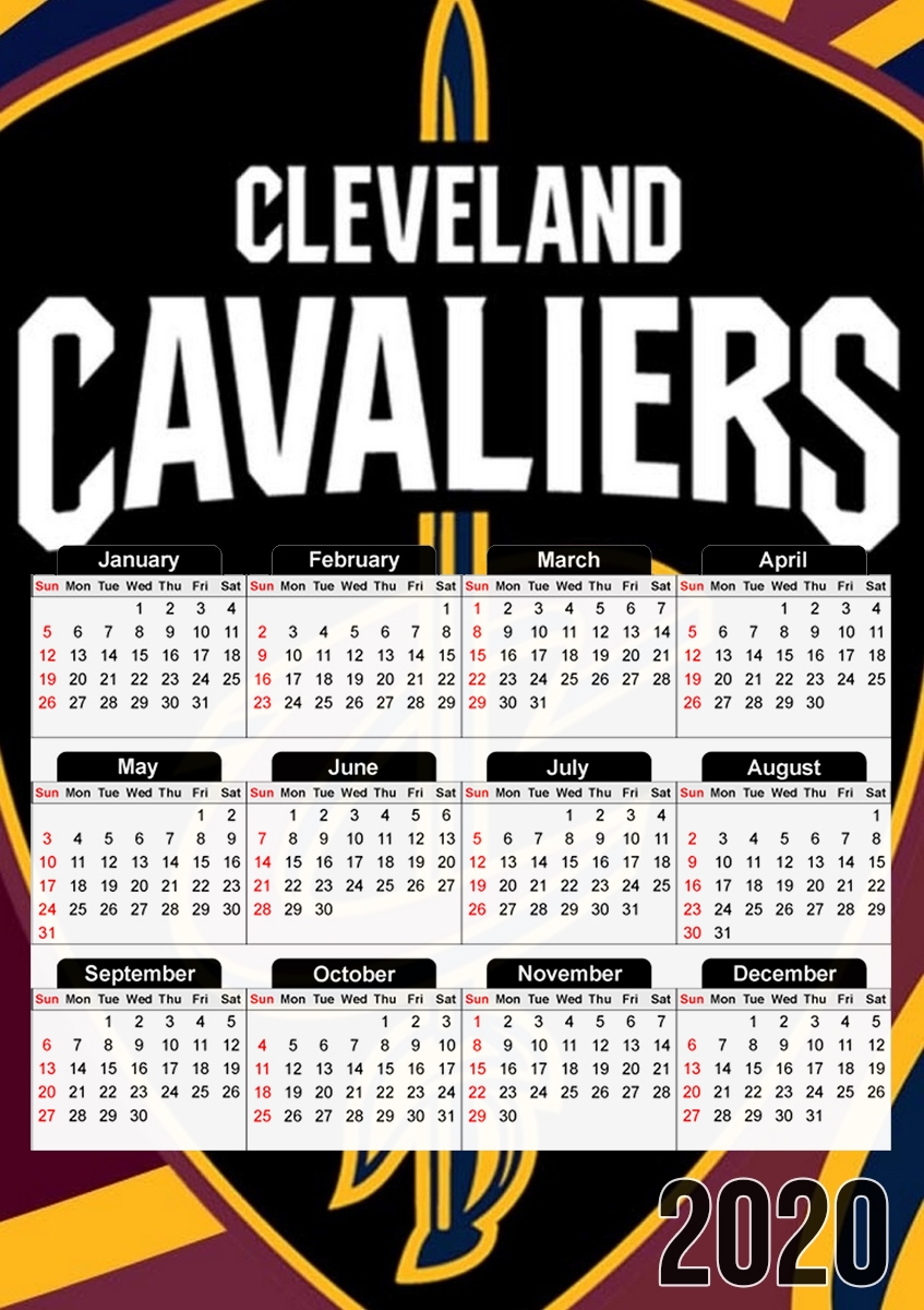 Cleveland Cavaliers für A3 Fotokalender 30x43cm