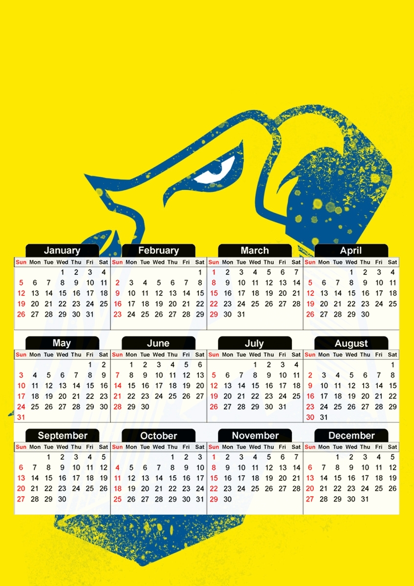 Club America Aguilas Retro für A3 Fotokalender 30x43cm