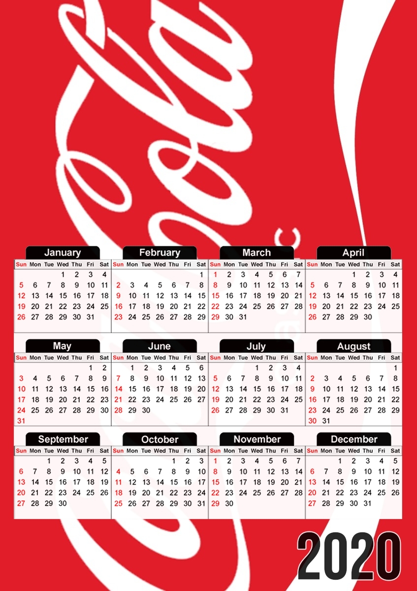 Coca Cola Rouge Classic für A3 Fotokalender 30x43cm