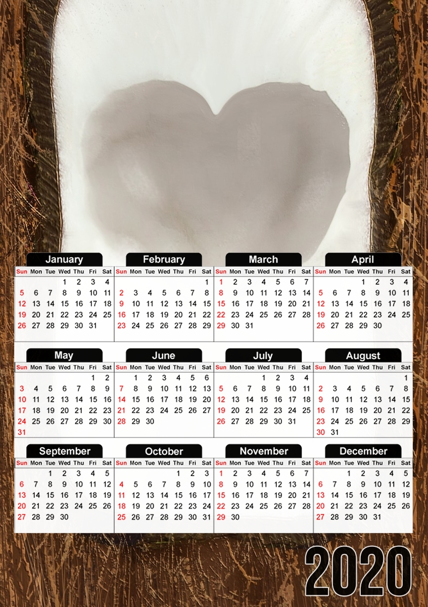 Coconut love für A3 Fotokalender 30x43cm