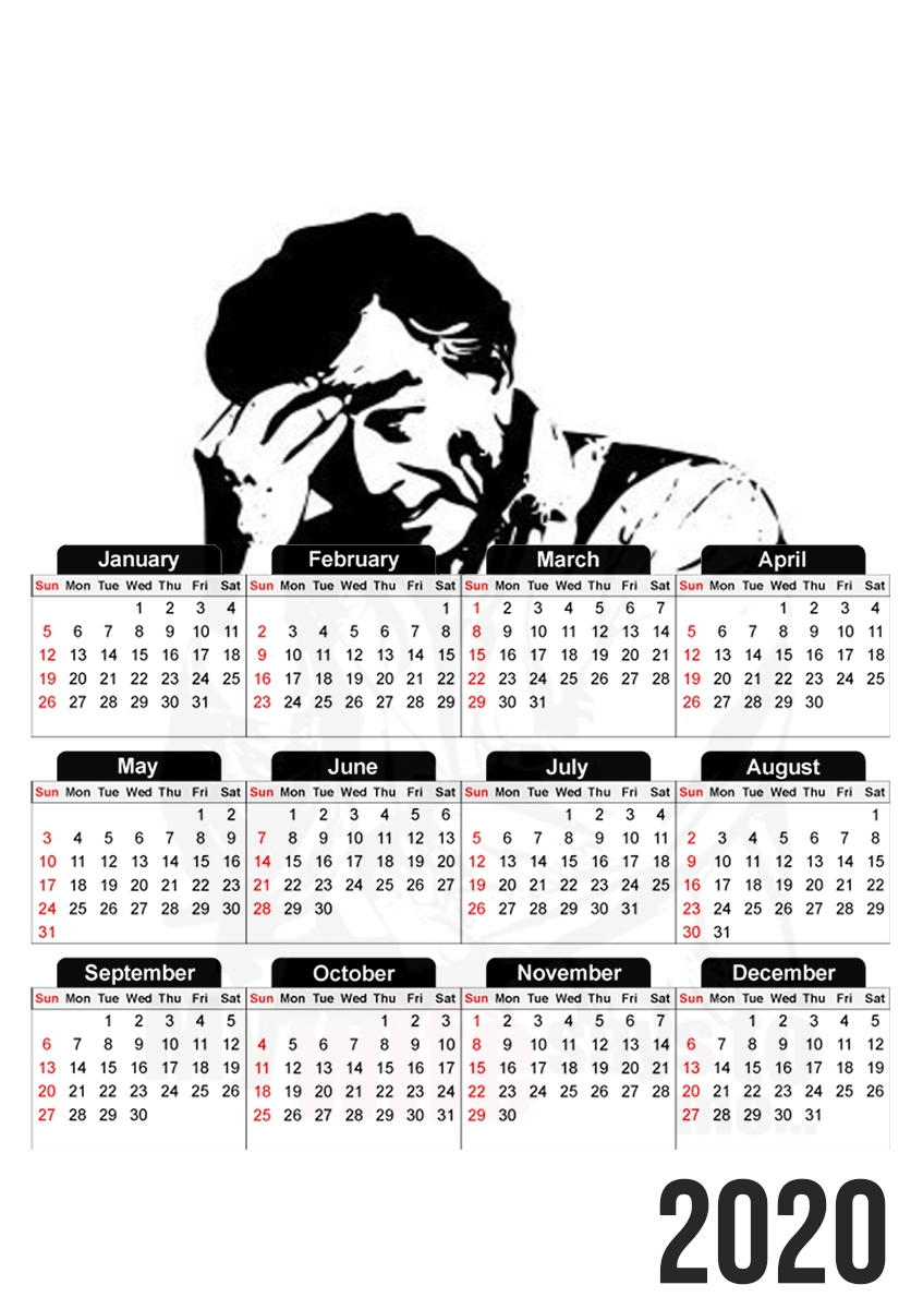 Columbo my wife says to me für A3 Fotokalender 30x43cm