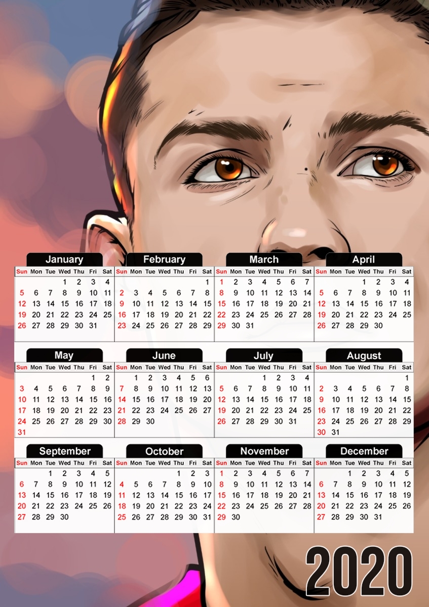 Comandante CR 7 für A3 Fotokalender 30x43cm