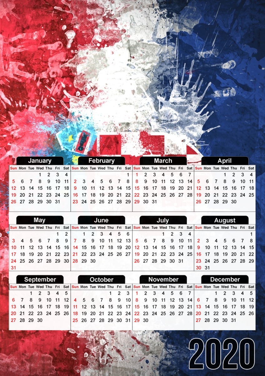 Hrvatska für A3 Fotokalender 30x43cm