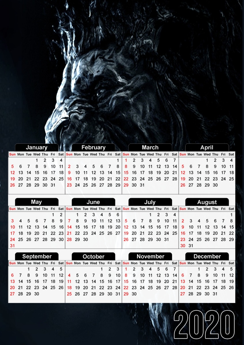 Dark Lion für A3 Fotokalender 30x43cm