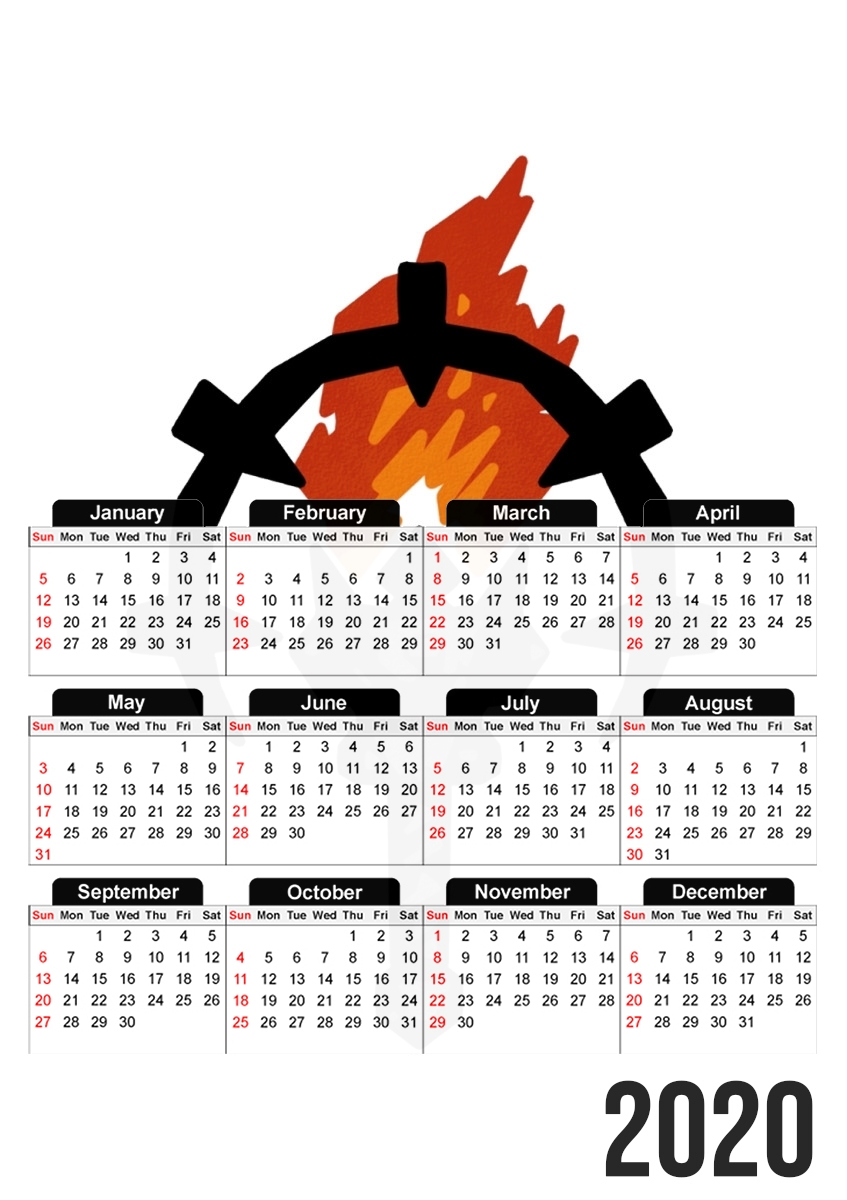 Darkest Dungeon Torch für A3 Fotokalender 30x43cm