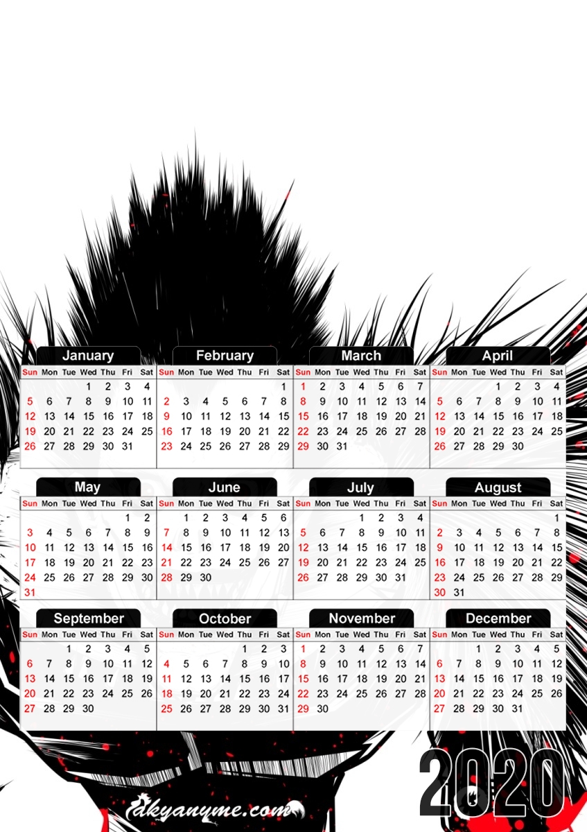 Death Note  für A3 Fotokalender 30x43cm