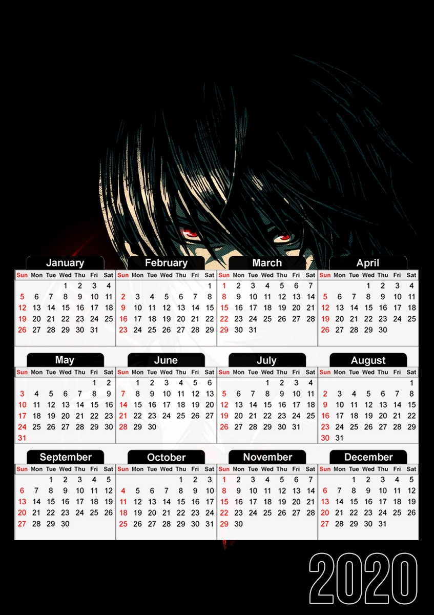 Light Yagami für A3 Fotokalender 30x43cm