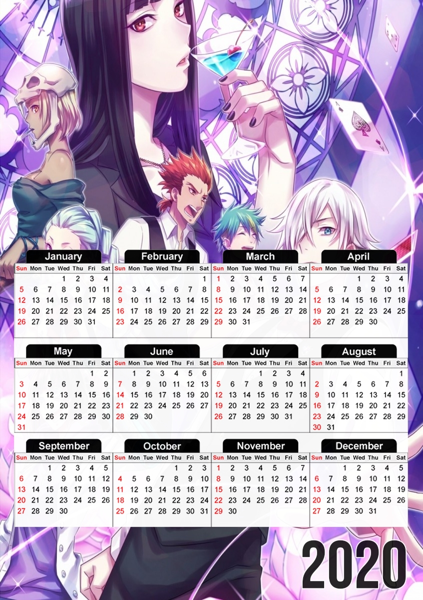 Death Parade für A3 Fotokalender 30x43cm