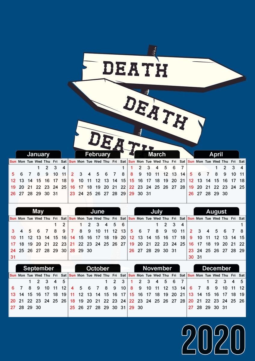 Deathtiny für A3 Fotokalender 30x43cm