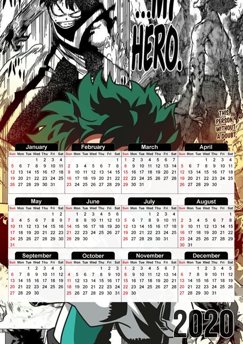 Deku One For All für A3 Fotokalender 30x43cm