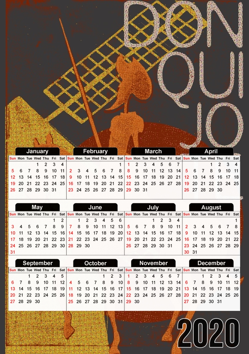 Don Quixote für A3 Fotokalender 30x43cm