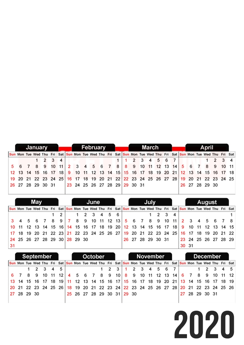 Dor et de platine für A3 Fotokalender 30x43cm