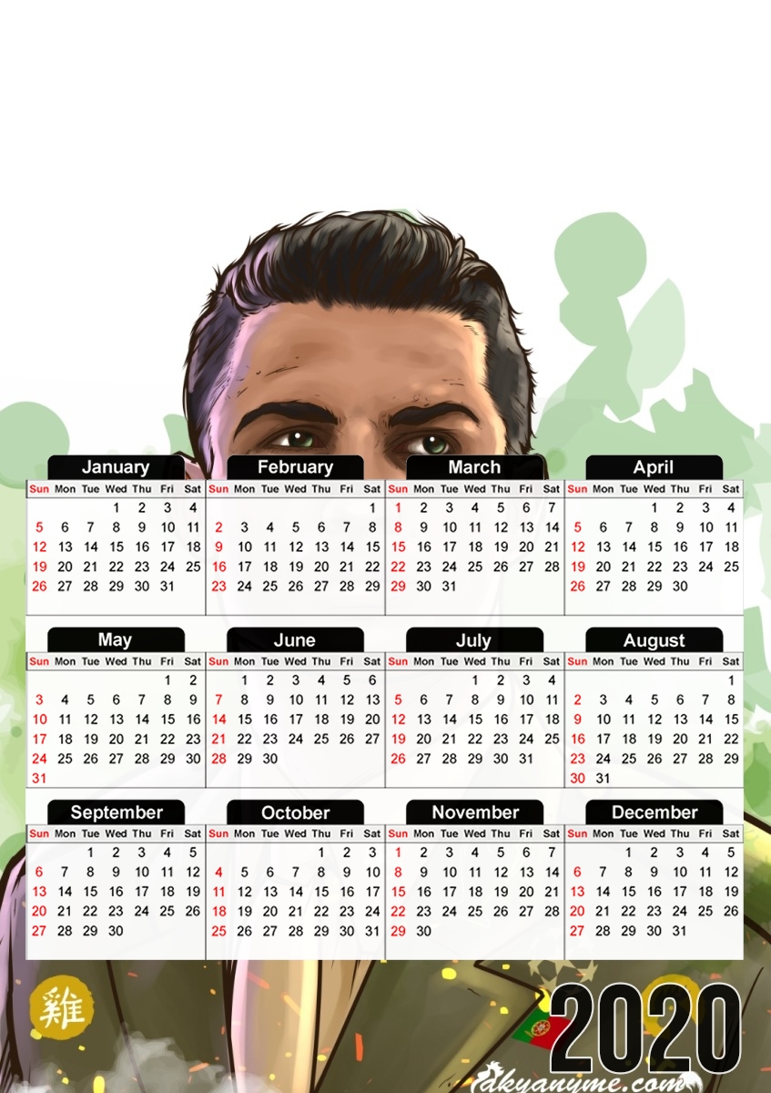 El Comandante CR7 für A3 Fotokalender 30x43cm