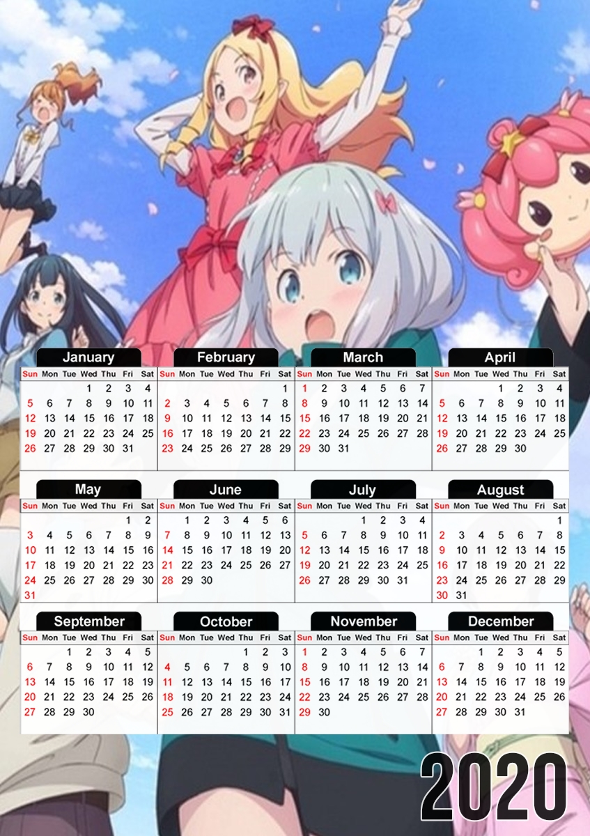 Eromanga sensei für A3 Fotokalender 30x43cm