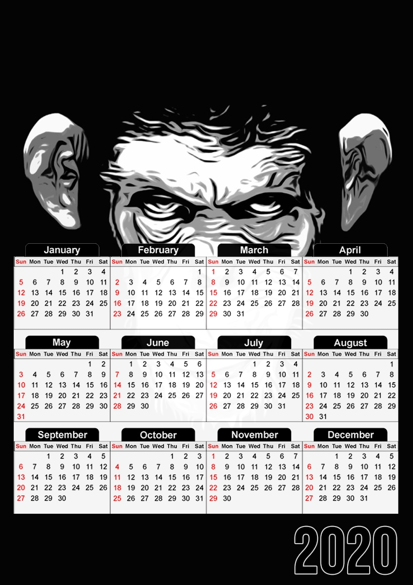 Evil Monkey für A3 Fotokalender 30x43cm