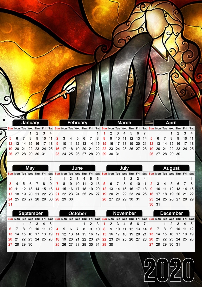 Expecto Patronum Witch für A3 Fotokalender 30x43cm