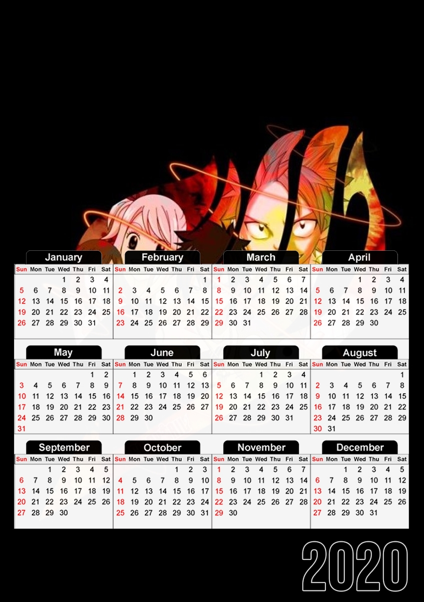 Fairy Tail Symbol für A3 Fotokalender 30x43cm
