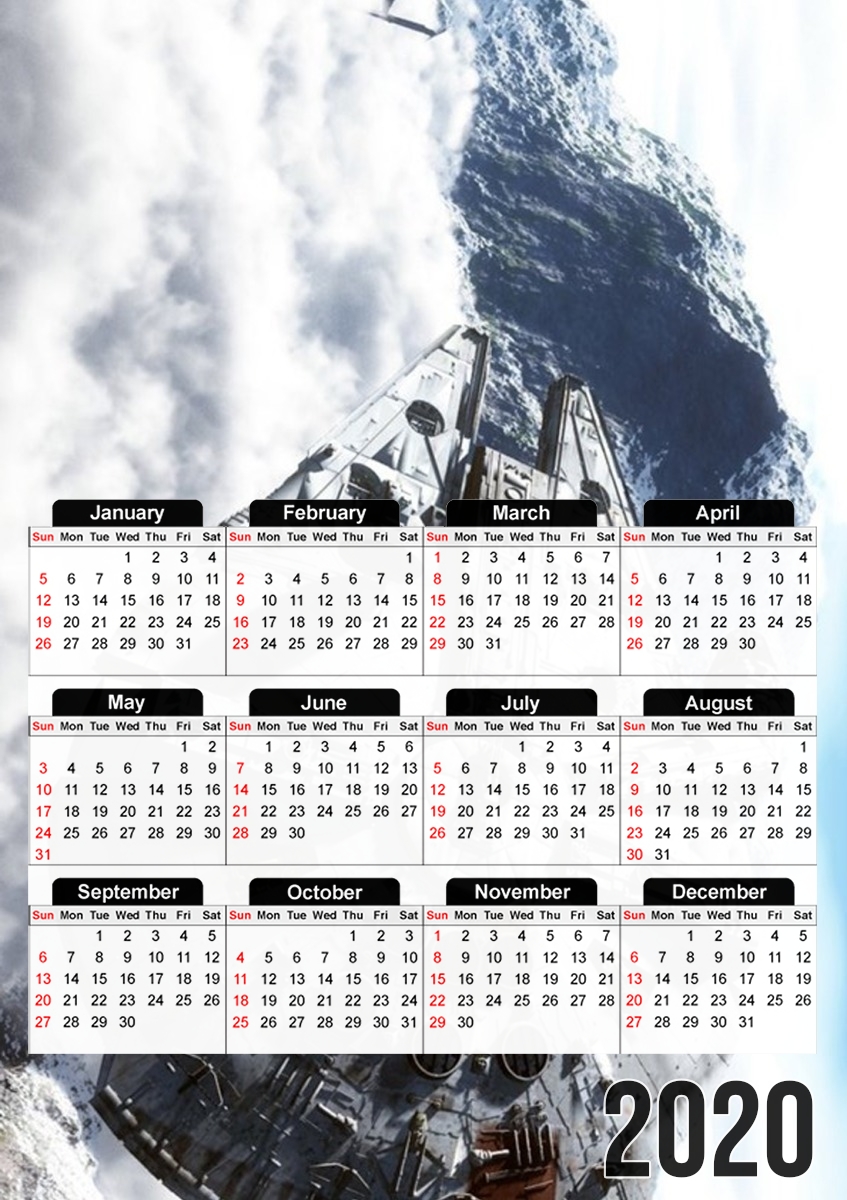 Falcon Millenium für A3 Fotokalender 30x43cm